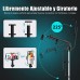 Goigrn Palo Selfie Tripode, Mini Tripode para Movil, Compacto y Ultraligero Extensible Selfie Stick Bluetooth con Control Remoto Compatible con iPhone 13 Pro Max/13 Pro/13/12 /11, Samsung -4.5"-7.5"