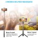 Perche à Selfie Bluetooth, Goigrn 3 en 1 Trépied Smartphone Extensible Selfie Stick avec Télécommande Sans Fil, Bâton Selfie Monopode pour iPhone 13 Pro Max/13 Pro/13 Mini/12/11/XR/X, Samsung, etc