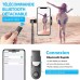 Perche à Selfie Bluetooth, Goigrn 3 en 1 Trépied Smartphone Extensible Selfie Stick avec Télécommande Sans Fil, Bâton Selfie Monopode pour iPhone 13 Pro Max/13 Pro/13 Mini/12/11/XR/X, Samsung, etc