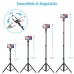 Goigrn Selfie Stick Treppiede, 133cm Estensibile Treppiede Smartphone con Telecomando Rimovibile, Compatibile con iPhone 13 Pro Max/12 Pro/11, Samsung Galaxy S21/S20/S20+, Huawei, Fotocamera, ecc