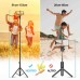 Goigrn Selfie Stick Treppiede, 133cm Estensibile Treppiede Smartphone con Telecomando Rimovibile, Compatibile con iPhone 13 Pro Max/12 Pro/11, Samsung Galaxy S21/S20/S20+, Huawei, Fotocamera, ecc